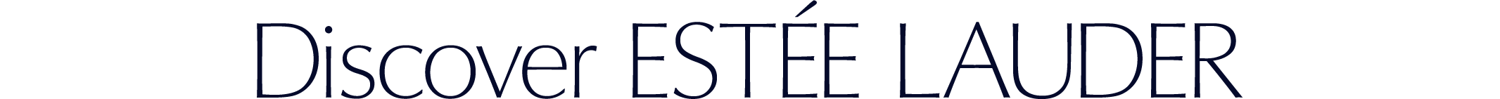 Discover ESTÉE LAUDER