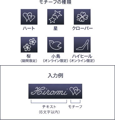 Uniquely Yours モノグラミングサービス